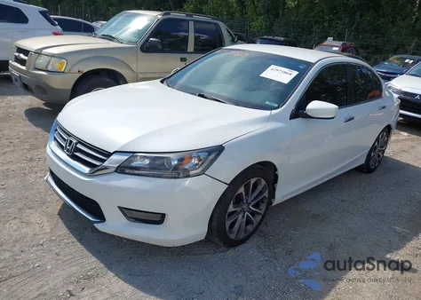 2014 Honda Accord Sport from USA, damaged, VIN 1HGCR2F55EA104780